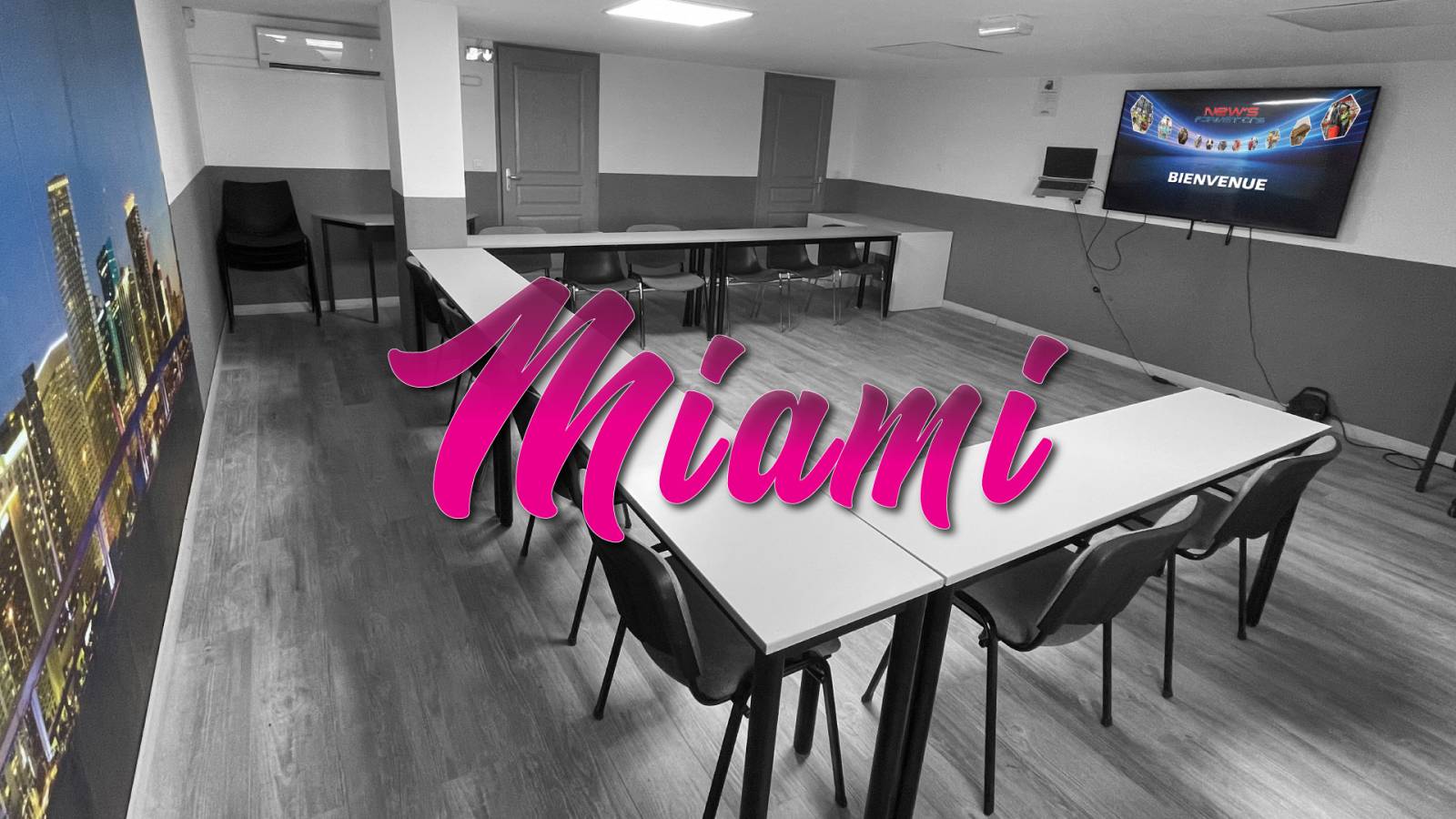 Salle Miami – Un espace moderne au cœur de l’apprentissage