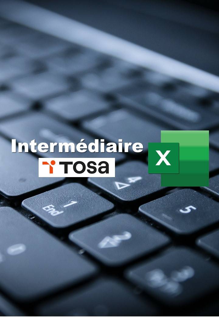 Excel – Intermédiaire – Certification TOSA®