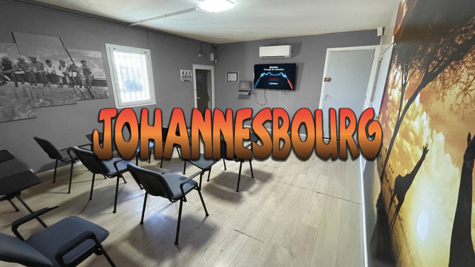 Salle Johannesbourg – L’espace idéal pour apprendre et échanger